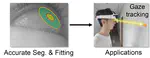 Edge-Guided Near-Eye Image Analysis for Head Mounted Displays