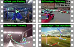 Tasks Reflected in the Eyes Egocentric Gaze-Aware Visual Task Type Recognition in Virtual Reality